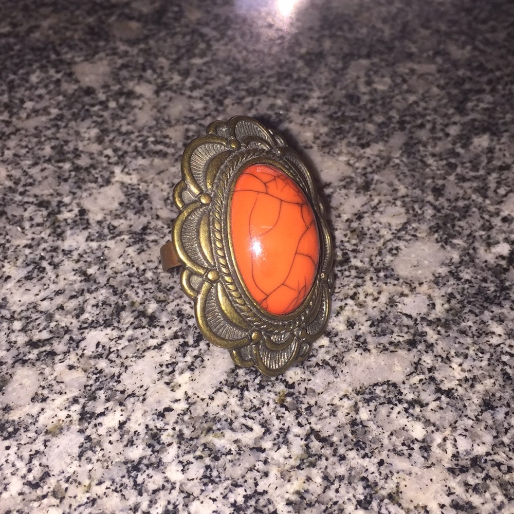 Costume ring faux stone